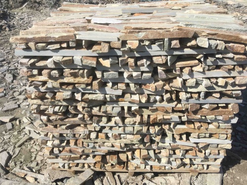 Горбушка златолит золотистый для облицовки купить в Магнитогорске