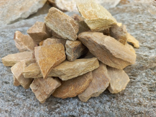 Златолит жёлтый декоративная каменная крошка купить в Магнитогорске